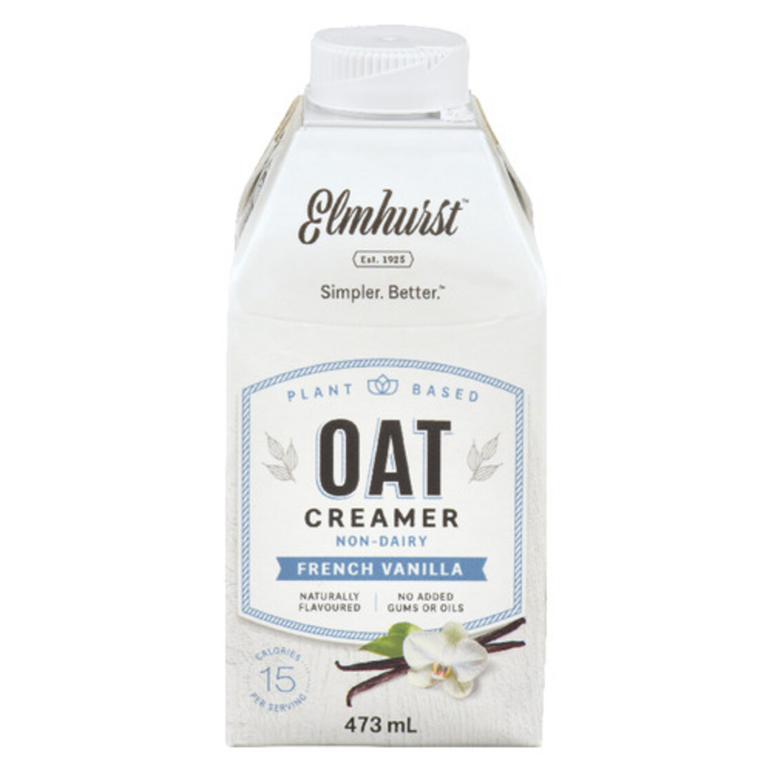 Elmhurst Oat Creamer French Vanilla 473 ml Voilà Online Groceries