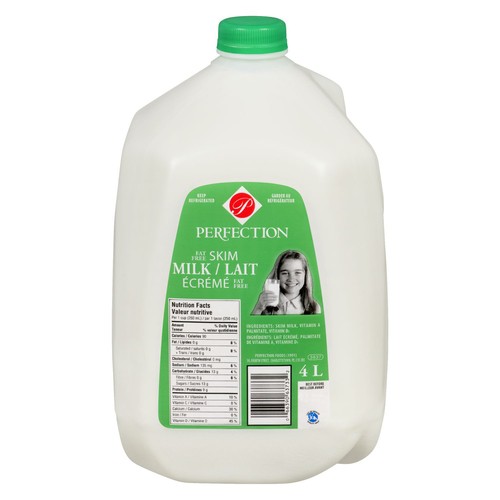 Perfection Skim Milk Jug  4 L