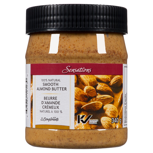 Sensations 100% Natural Smooth Almond Butter 340 g