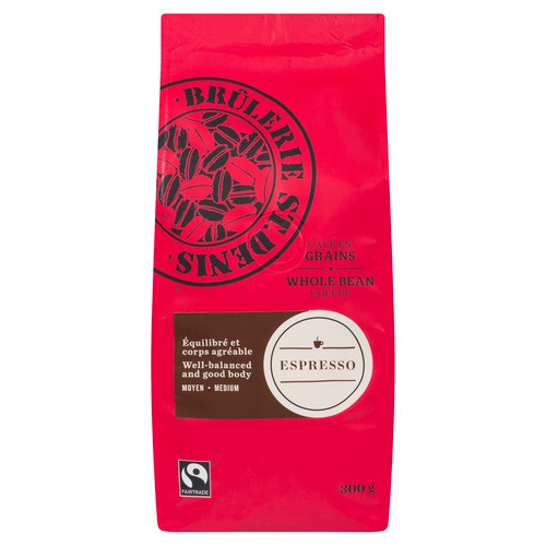 Brulerie Saint-Denis Coffee Beans Espresso Medium 300 g