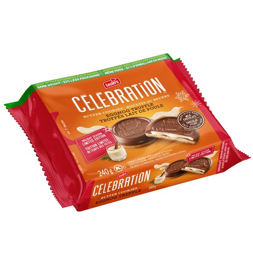 Celebration Cookies Milk Chocolate Eggnog Truffle 240 g