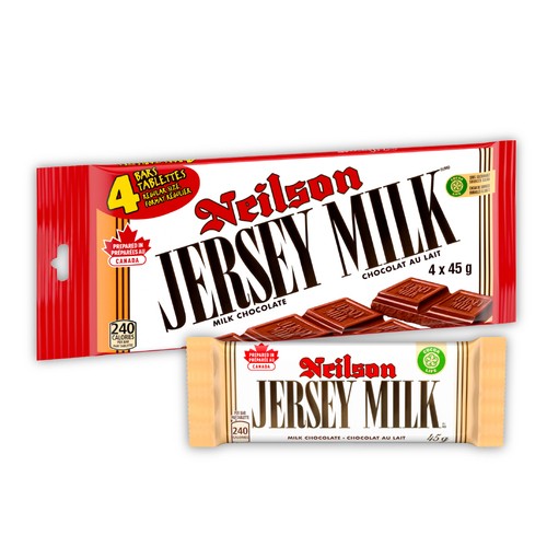 Neilson Jersey Milk Chocolate Bars 4 Pack 180 g