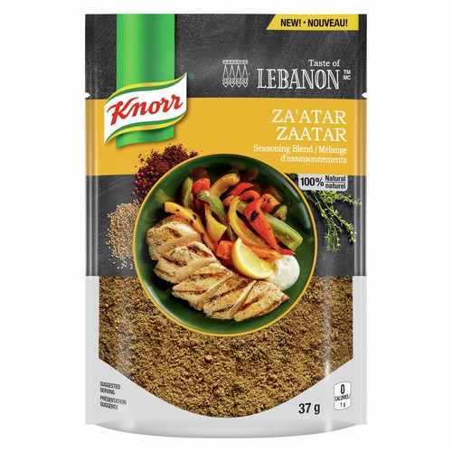 Knorr Za'atar Seasoning Blend Taste Of Lebanon 37 g