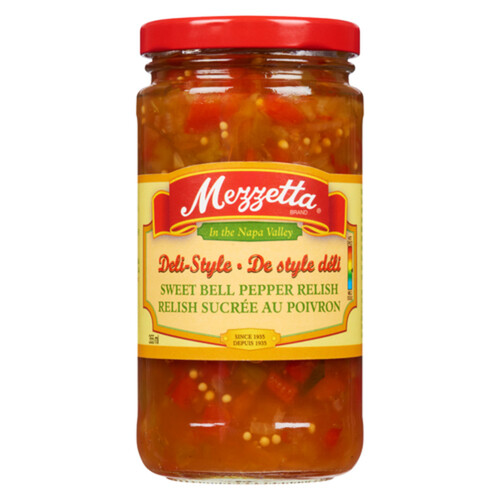 Mezzetta Relish Sweet Bell Pepper 355 ml