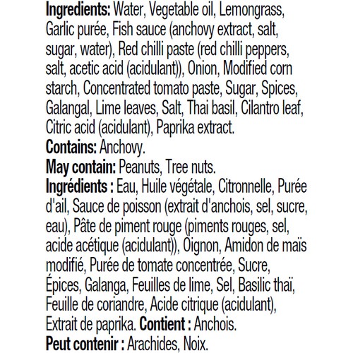 Blue Dragon Curry Paste Thai Red 270 ml