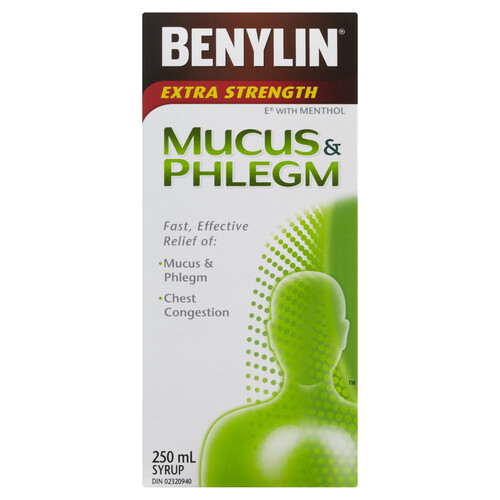 Benylin Mucous Relief Cough Syrup 250 ml
