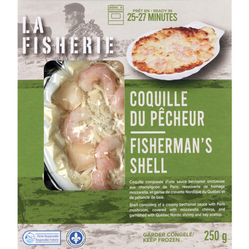 La Fisherie Frozen Fisherman's Shell 250 g