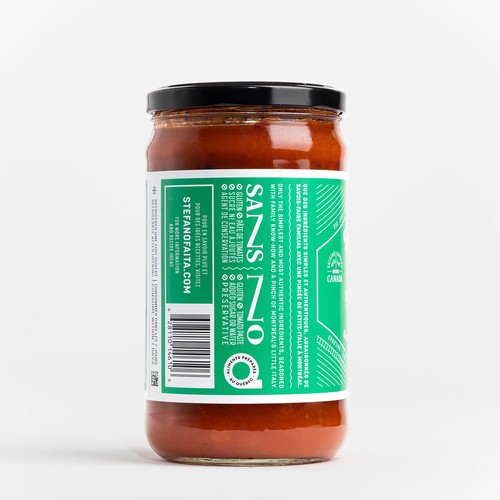 Stefano Faita Pasta Sauce Tomato Basil 648 ml