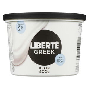 Liberté 2% Greek Yogurt Plain 500 g