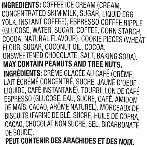 Häagen-Dazs Exträaz Ice Cream Espresso Chocolate Cookie 500 ml