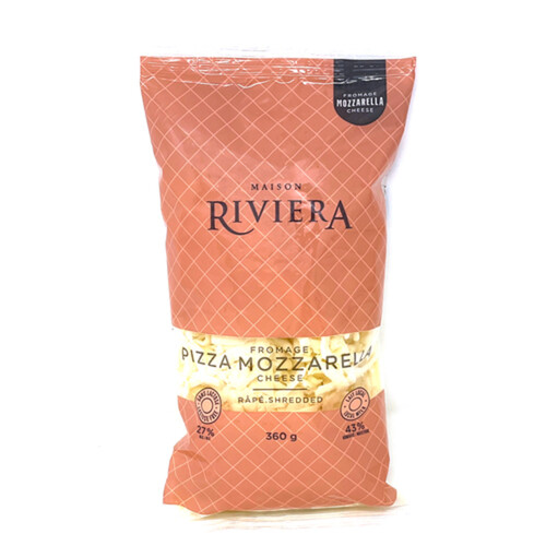 Riviera Shredded Cheese Pizza Mozzarella 360 g