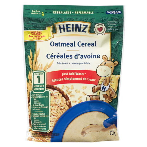 Heinz Baby Oatmeal Cereal With Milk 227 g