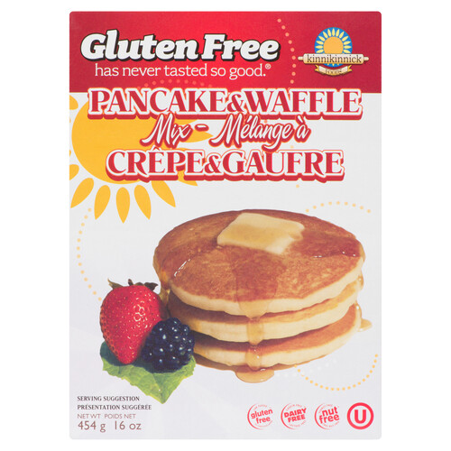 Kinnikinnick Gluten-Free Pancake & Waffle Mix 454 g