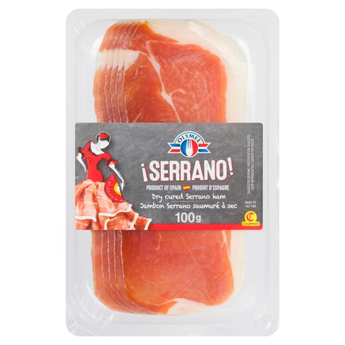 Olymel Ham Dry Cured Serrano 100 g