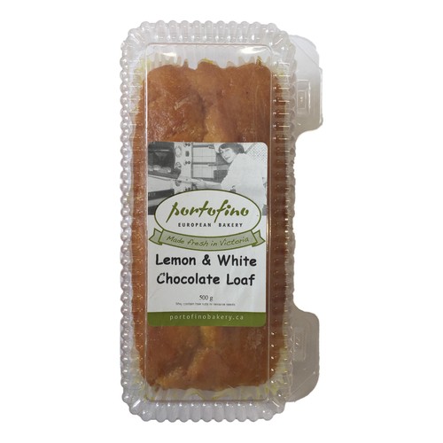 Portofino Bakery Loaf Lemon & White Chocolate 500 g