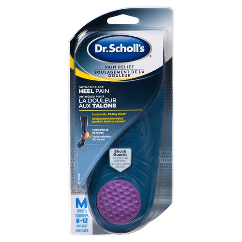 Dr. Scholl's Othotics Mens Heel Pain Relief 