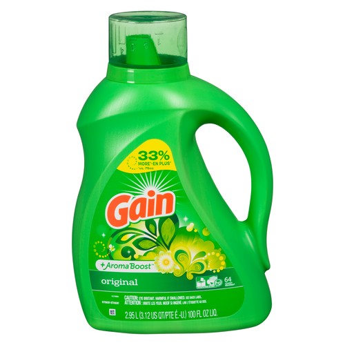 Gain Laundry Detergent Original Fresh 64 Loads 2.95 L