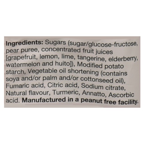 Dare Real Fruit Plant Based Gummies Sour Citrus Burst 180 g