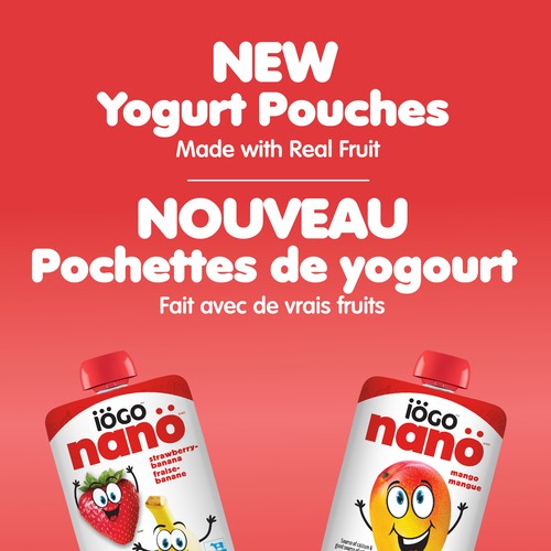 iÖGO nanö Mango Yogurt Pouch 2.9% 6 x 93ml