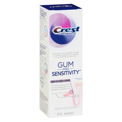 Crest Toothpaste Gum And Sensitive All Day Protect 63 ml