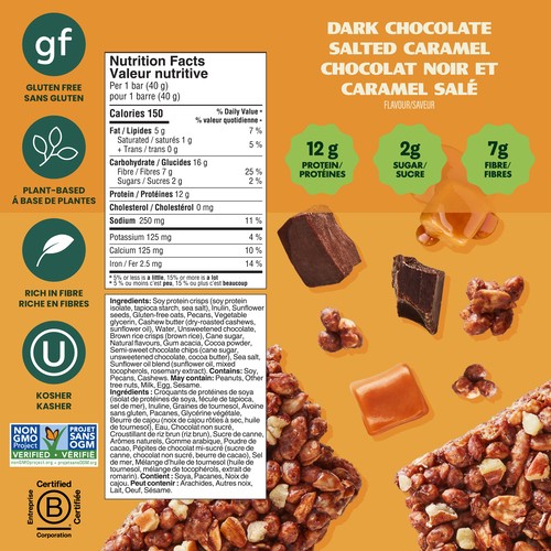 Simply Protein Protein Bar Dark Chocolate Salted Caramel 40 g
