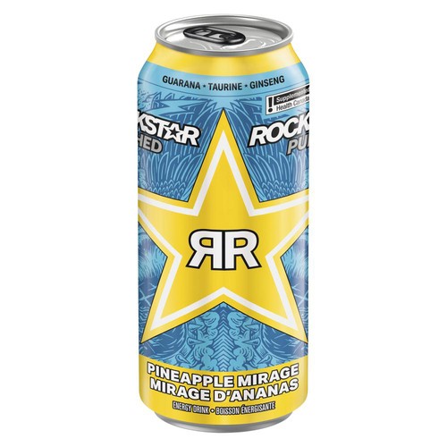 Rockstar Energy Drink Punched Pineapple Mirage 473 ml (can)