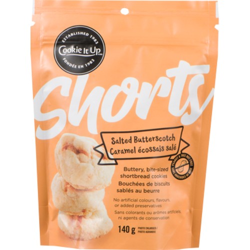 Cookie It Up Shorts Cookies Salted Butterscotch 140 g