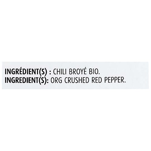 Dion Organic Red Pepper Crushed 28 g