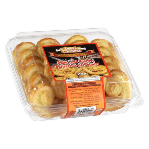 Sweet Creations Palm Leaf Pastries 150 g