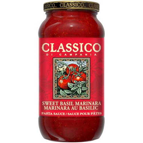 Classico Pasta Sauce Sweet Basil Marinara 600-650 ml