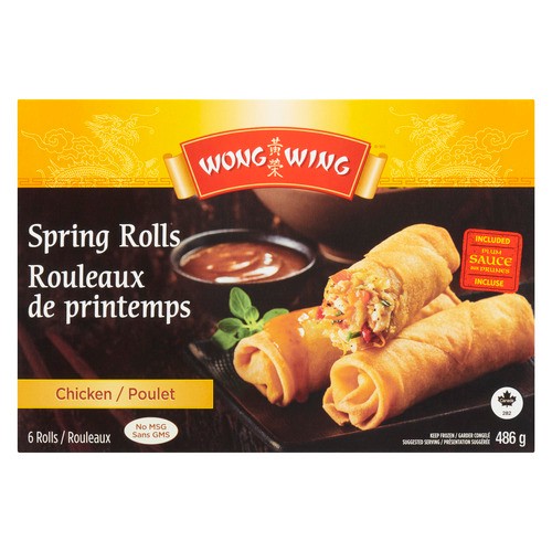 Wong Wing Chicken Spring Rolls 486 g