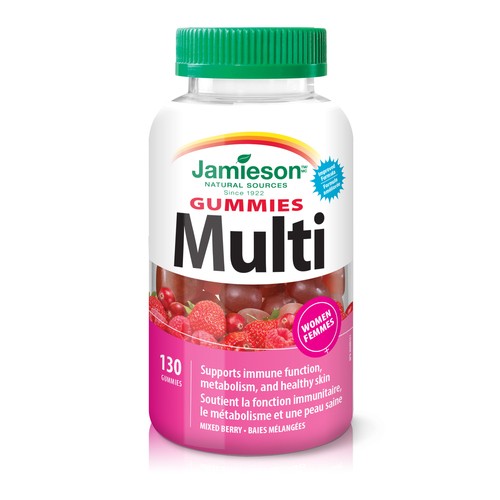 Jamieson Multi Supplement Gummies For Women 130 Count