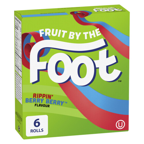 Betty Crocker Fruit By The Foot Gluten-Free Fruit Snacks Rippin' Berry Berry 128 g