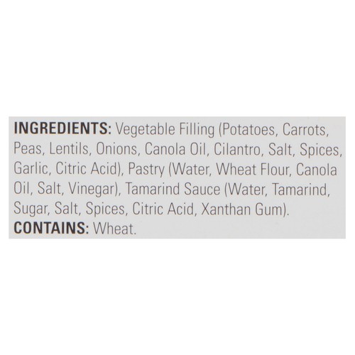 Chef Bombay Frozen Mini Vegetable Samosas 350 g