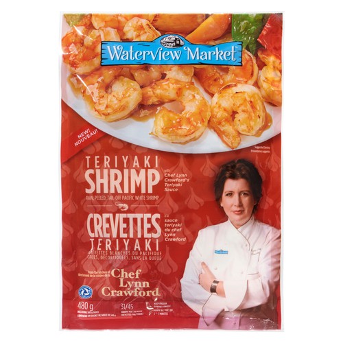 Waterview Market Frozen Teriyaki Shrimp 480 g
