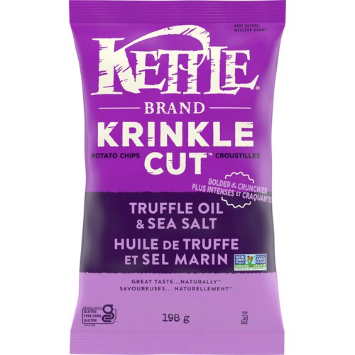Kettle Foods Chips Truffle Oil And Sea Salt 198 g