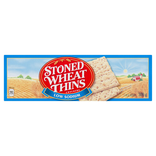 Stoned Wheat Thins Crackers Low Sodium 300 g