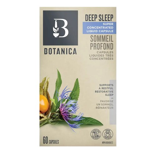 Botanica Sleep Thru Liquid Capsules 60 Count