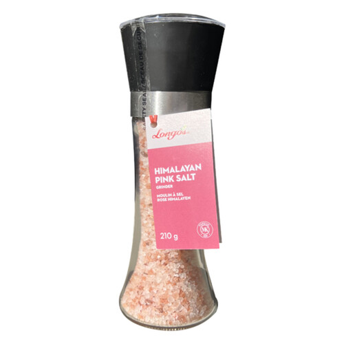 Longo's Himalayan Pink Salt Grinder 210 g