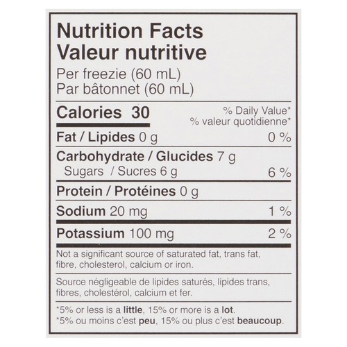 Sum Good Electrolyte Fruit-First Hydrating Freezies Apple 12 x 60 ml
