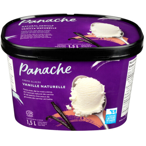 Panache Ice Cream Natural Vanilla 1.5 L
