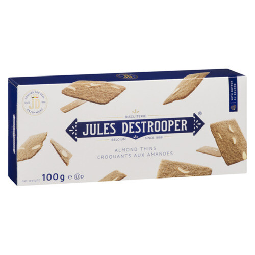 Jules Destrooper Biscuit Almond Thins 100 g