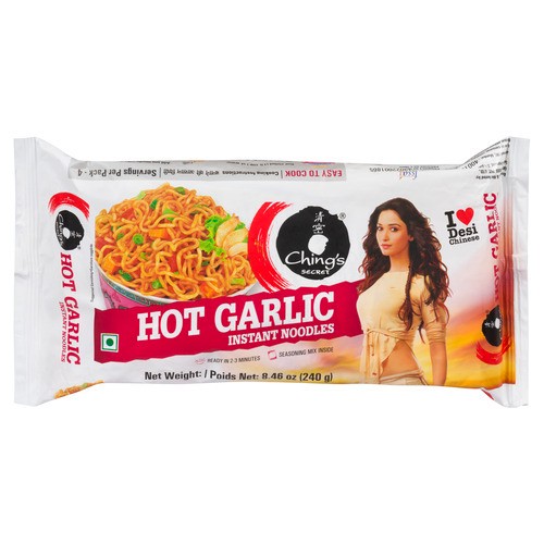 Ching's Instant Noodles Manchurian Hot Garlic 240 g