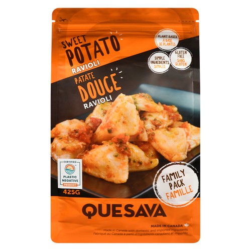 Quesava Gluten Free Ravioli Sweet Potato 425 g