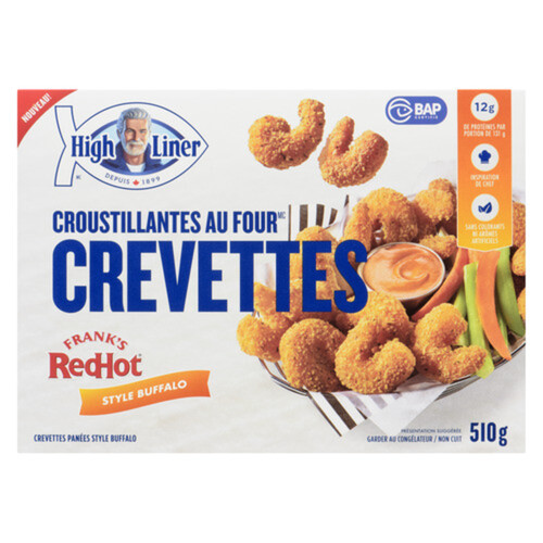 High Liner Frozen Breaded Shrimp Buffalo Style 510 g