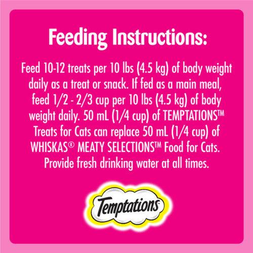 Temptations Cat Treats Hearty Beef Flavour 85 g