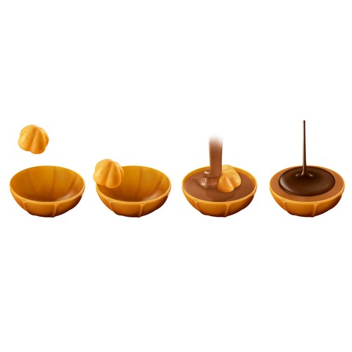 Toffifee Hazelnut In Caramel With Creamy Nougat And Chocolate 15 Pieces 123 g