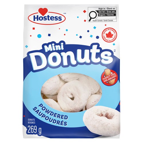 Hostess Mini Donuts Powdered 269 g