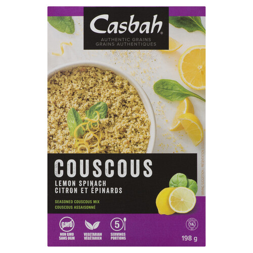 Casbah Couscous Lemon Spinach 198 g