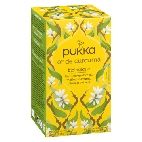 Pukka Organic Tea Turmeric Gold 20 EA